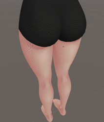 Fishnet leggings for VRBASE EGIRL