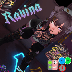 ⚝Ravina the raver pup⚝ (Quest/SPS/Face Tracking)
