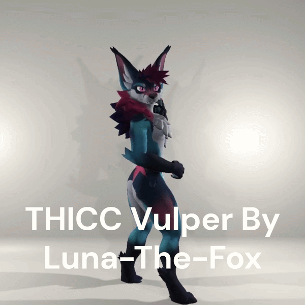 THICC Vulper By Luna-The-Fox