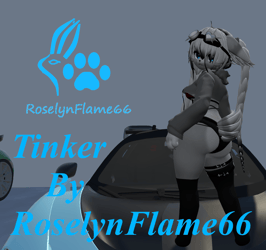 (FaceTracking) (Quest) Tinker Deira Avatar VRChat Furry