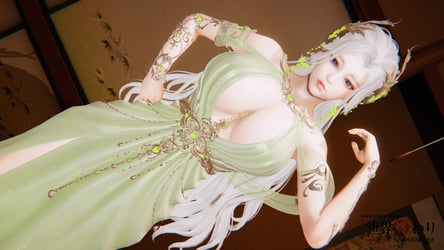 【HoneySelect2/AI＊Shoujo】【MOD】——闪耀暖暖碧风春筵-双色