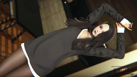 【HoneySelect2/AI＊Shoujo】【MOD】——长款卫衣+乐福鞋