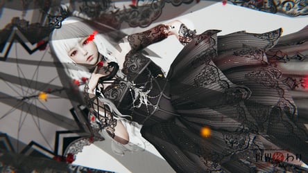 【HoneySelect2/AI＊Shoujo】【MOD】——玫瑰倾颓之夜-双色