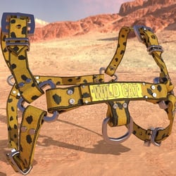 Ghostly Male WildCats - Bulldog Harness