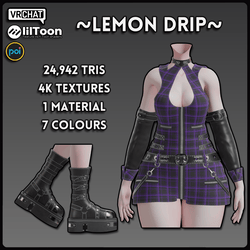 Egirl Base - Outfit 7 - Lemon Drip