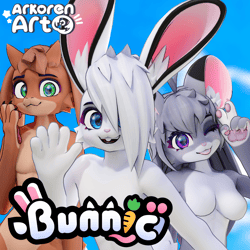 Bunnic VRChat Avatar (PC/Quest)