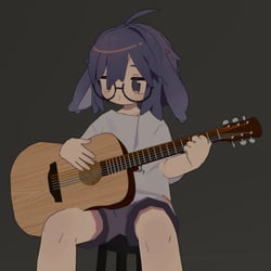 Playable Acoustic Guitar [VRChat] Gesture-Controlled Instrument
