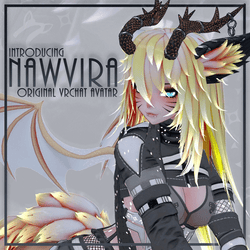 Nawvira - A Hybrid VRChat Avatar (PC + FT + Good + Quest)