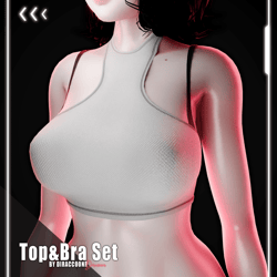 ♡ Top&Bra; Set