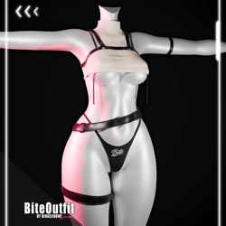 ♡ BiteOutfit ( Fitted E-Girl ) 