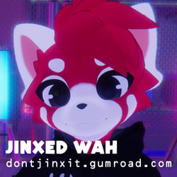 Jinxed Wah (red panda)
