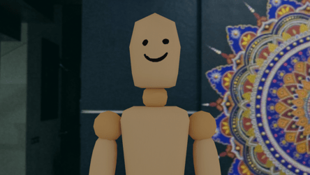 {Bob} Wooden Mannequin Avatar - Fallback