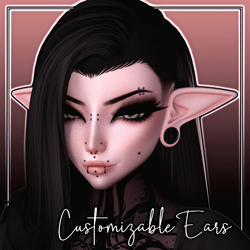 Customizable Gauged Ears