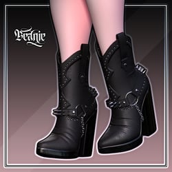 'Nocturnal' Cowgirl Boots