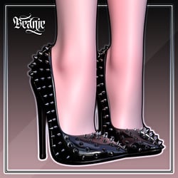 'Vigilance' Spiked Pumps