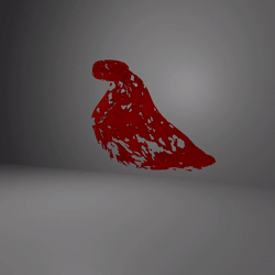 Red Fire Cape β VRChat Fire Cape & Scarf Accessory (PC)