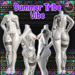 Summer Tribe Vibe Tattoo for Zinfit