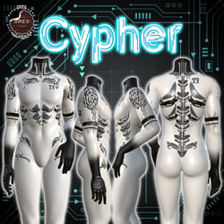 Cypher Tattoo for Zinfit Male