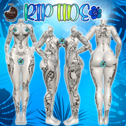 Riptide Tattoo for VRBase Egirl