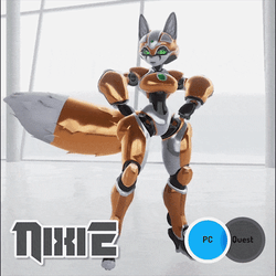 Nixie Robot Avatar [ VRChat ]