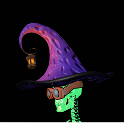 Mushroom Lantern hat