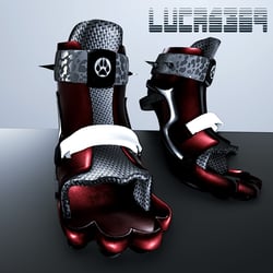 Furry Cheetah Shoes