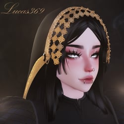 Arabic Crown Veil