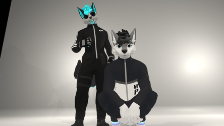 Tracksuit jacket for male canine WinterPaw