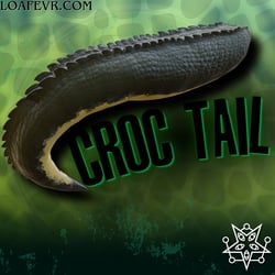 Croc Tail - VR Avatar Asset