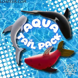 Aqua Tail Pack - VR Avatar Assets