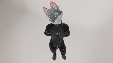 Latex Catsuit for YAF
