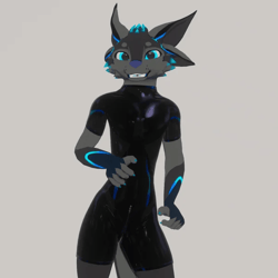 Latex Bodysuit for Deuzear