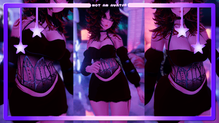 "FANTASIES" Outfit | Fits Godmagician & Ophelia + 4 bases! |