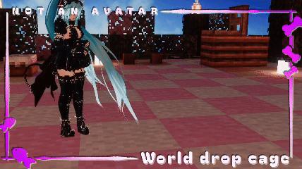 World drop cage | NOT AN AVATAR | VRCFURY INSTALL |