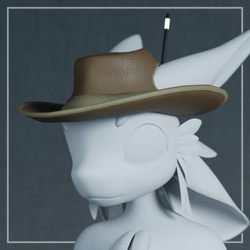 [VRC] Cowboy Hat (Da'vali)