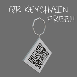 QR Keychain