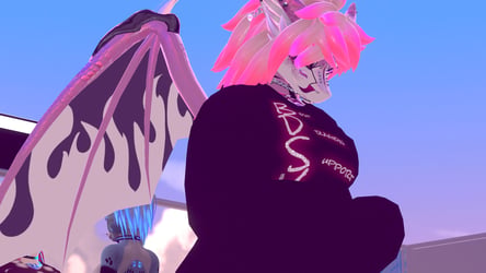 Azalea Oversized Bunnyhug hoodie
