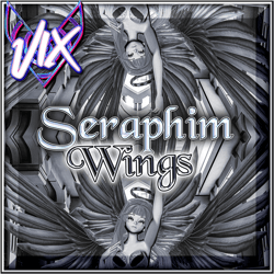 SERAPHIM WINGS [OPTIMIZED] for Angel, Bird, Avian, Furry Avatars