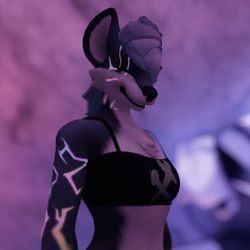 Demon Patterns Hyenid Overlay (+ AudioLink)
