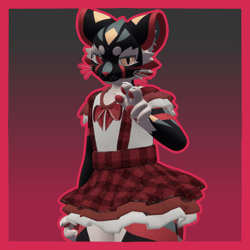 Mayu frilly dress