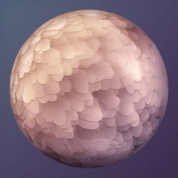 Round Feather Brush