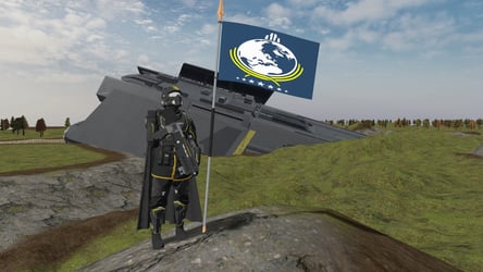 One  True Flag from HD2