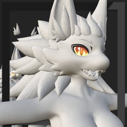 Furbrushed Kurai's Female Novabeast Normal & Height Maps