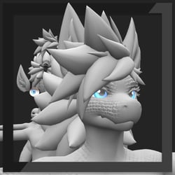 Dragon Scale Ashbeast Normal & Height Maps