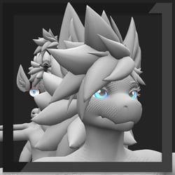 Soft Dragon Scale Ashbeast Normal & Height Maps