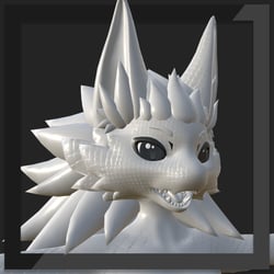 Dragon Scale KFN Novabeast Normal & Height Maps