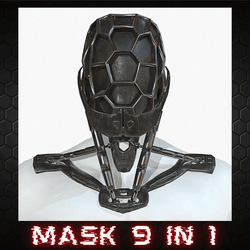 Mask Robot Mecha Cyberpunk BUNDLE | WOLVES STUDIO