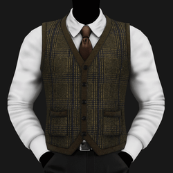 Vintage Plaid Sweater Vest Pack | WOLVES STUDIO