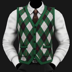 Vintage Argyle Sweater Vest Pack | WOLVES STUDIO