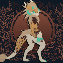Latte - Retexture For Wickerbeast King VRChat Avatar